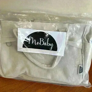 MoBaby Deluxe, Chic Plush Diaper Bag Tote BRAND NEW